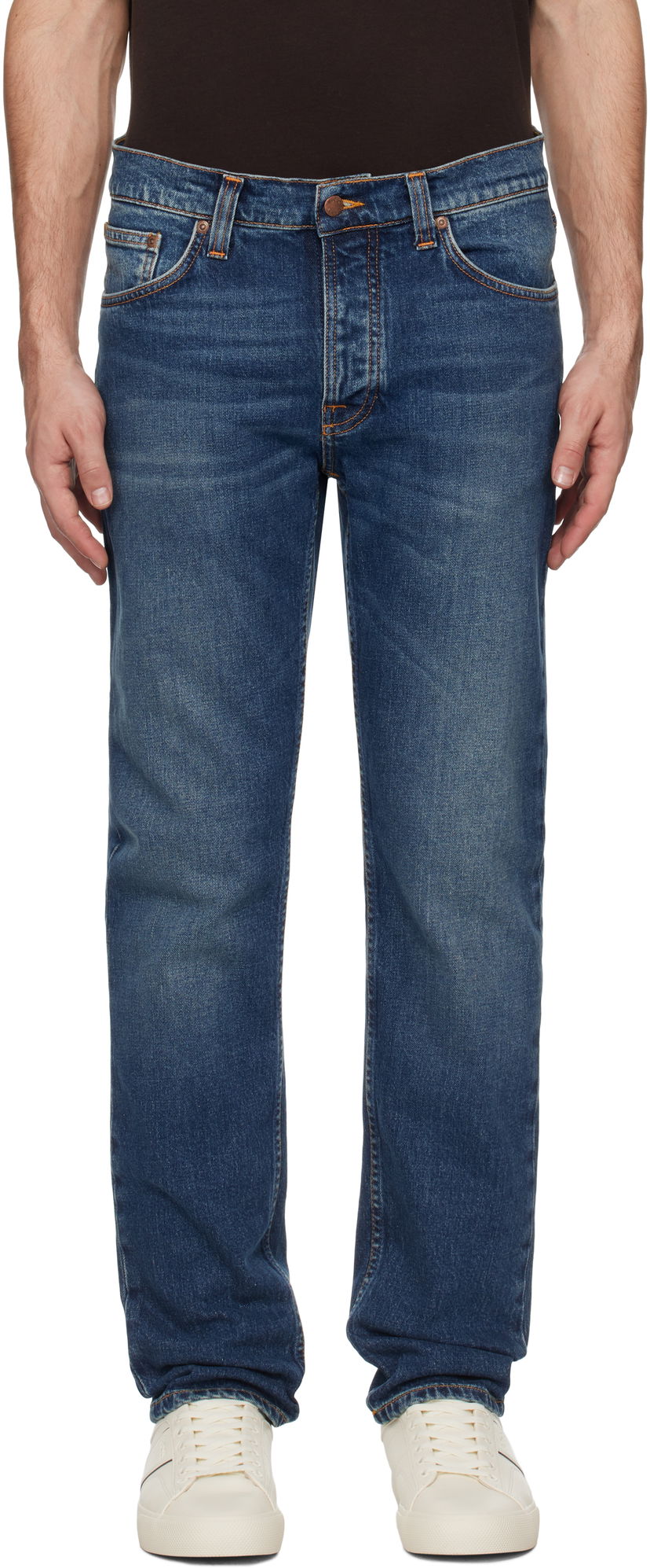 Джинси Nudie Jeans Ollie Jeans Синій | 114780