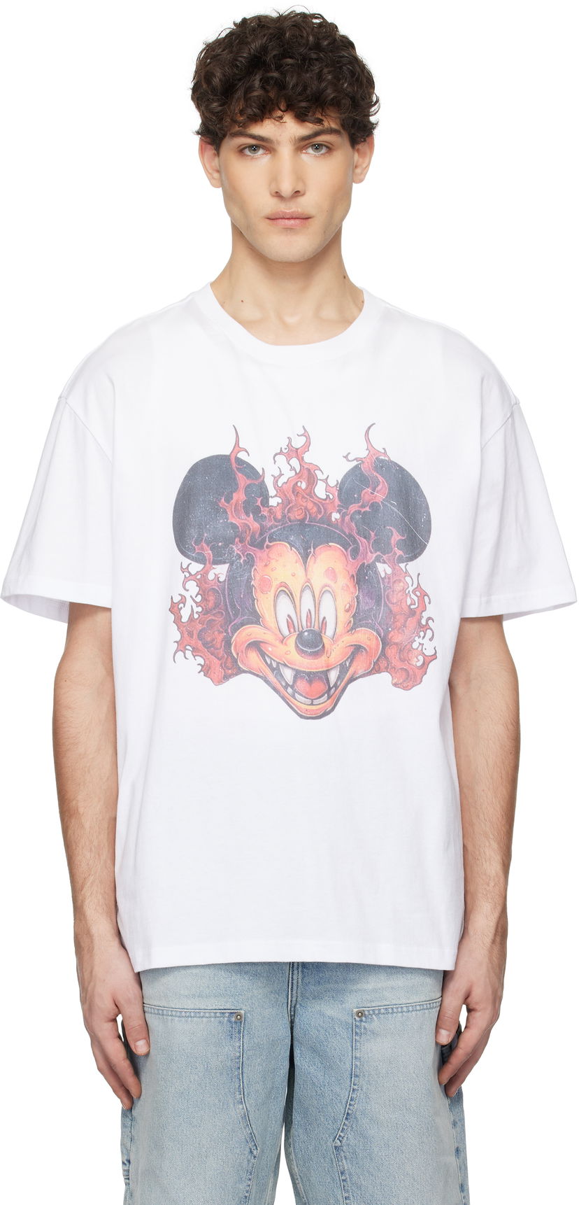 Футболка Ksubi Ksubi Fuego Biggie Graphic T-Shirt білий | MPS25TE044