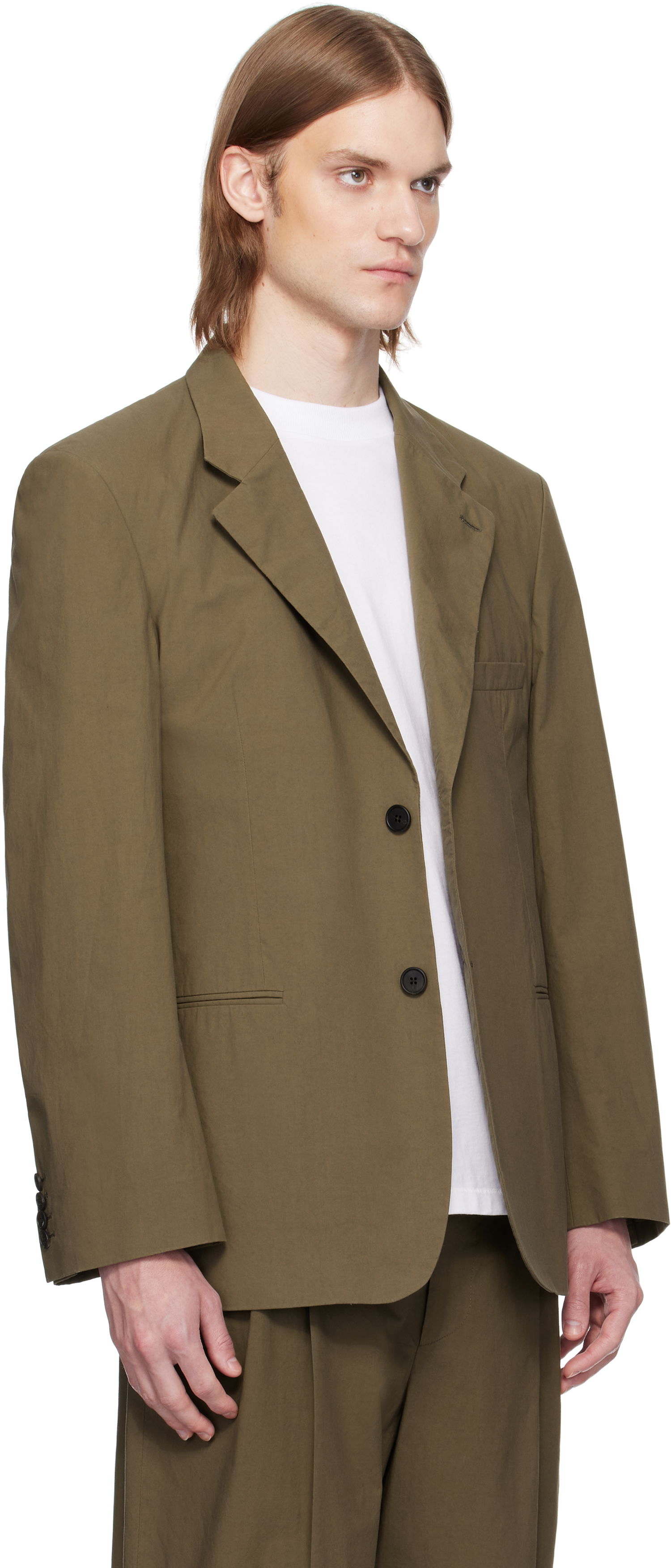 Спортивний костюм The Row The Row Ritchie Blazer Зелений | 896-W2517, 1