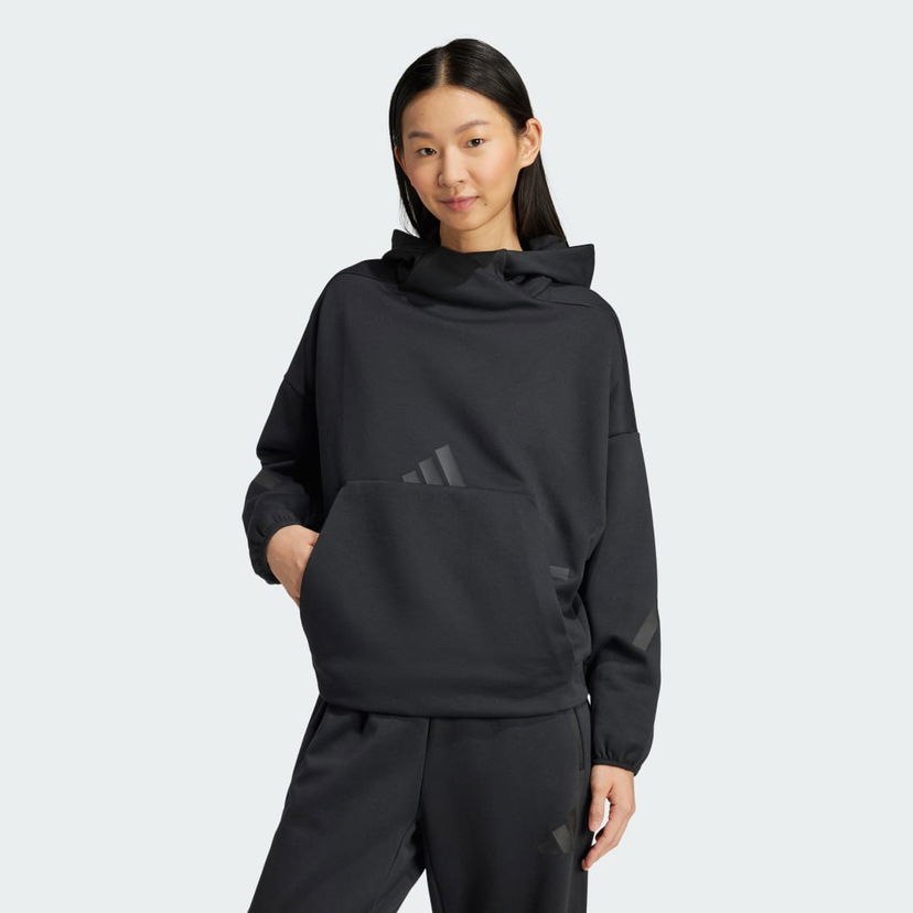 Світшоти adidas Performance Z.N.E. Hooded Sweatshirt чорний | JE7860