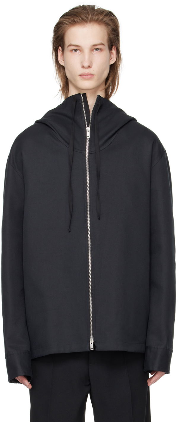Куртка Jil Sander Hooded Jacket чорний | J23BN0102_J45216