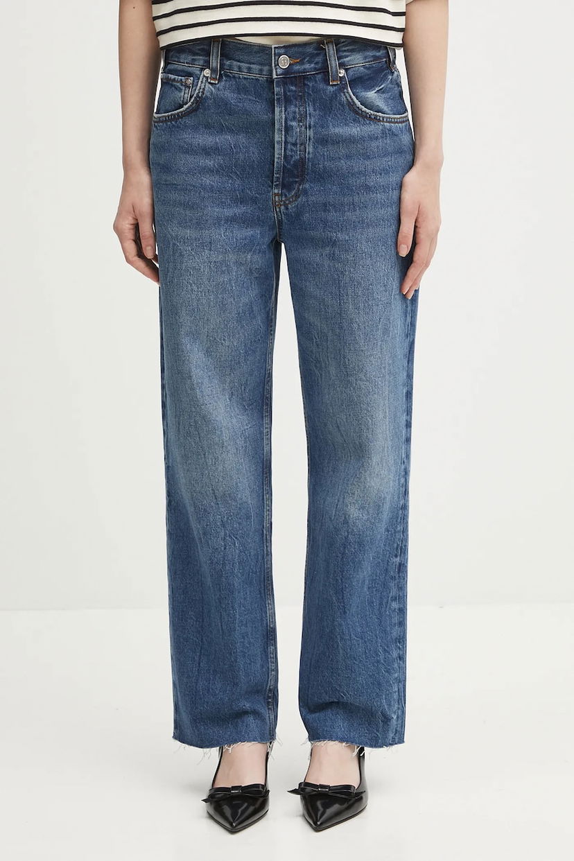 Джинси Anine Bing Anine Bing Gavin High-Waist Jeans Синій | A.06.11188