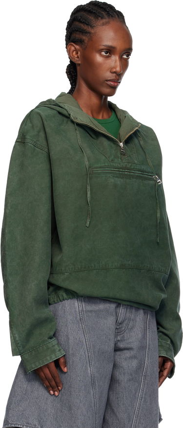 Куртка JW Anderson JW Anderson Garment Dye Anorak Зелений | JK0416-PG1600, 1