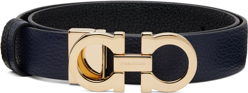 Ремені FERRAGAMO Ferragamo Reversible Belt чорний | 673955
