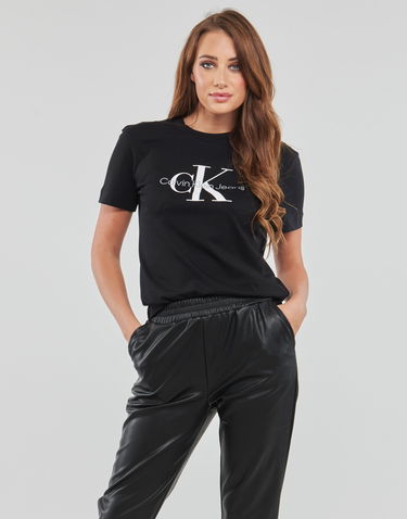 Футболка CALVIN KLEIN CORE MONOGRAM REGULAR TEE чорний | J20J219142-BEH, 1