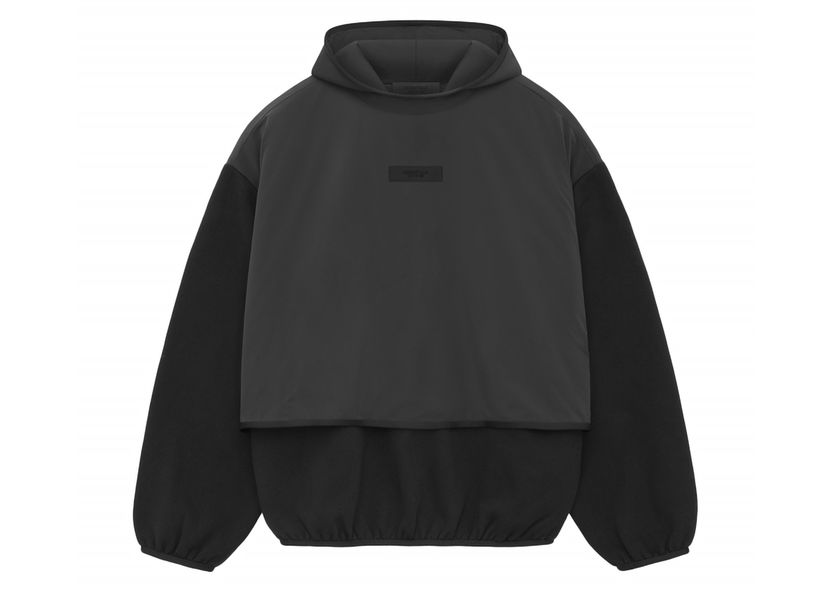 Світшоти Fear of God Core Collection Nylon Fleece Hooded Sweatshirt Black/ Black чорний | 202SU244320F
