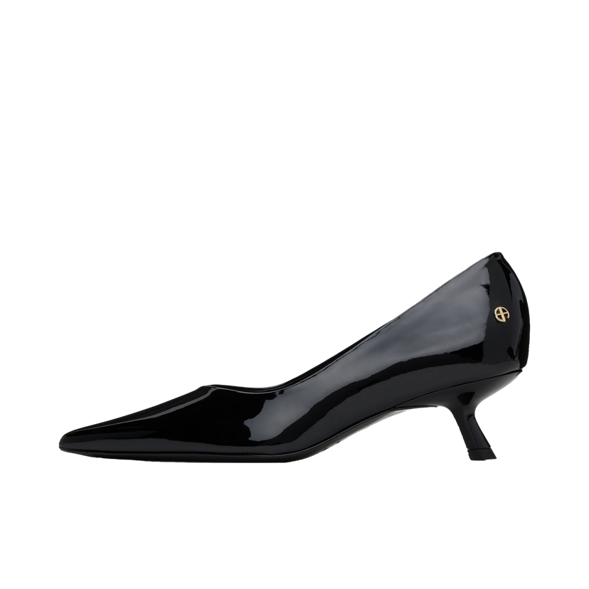 Кросівки та взуття Anine Bing Hilda Patent Leather Pumps чорний | A-14-10542-020