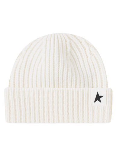 Шапка Golden Goose Star Damien Beanie білий | GUP01035-P000601-10190