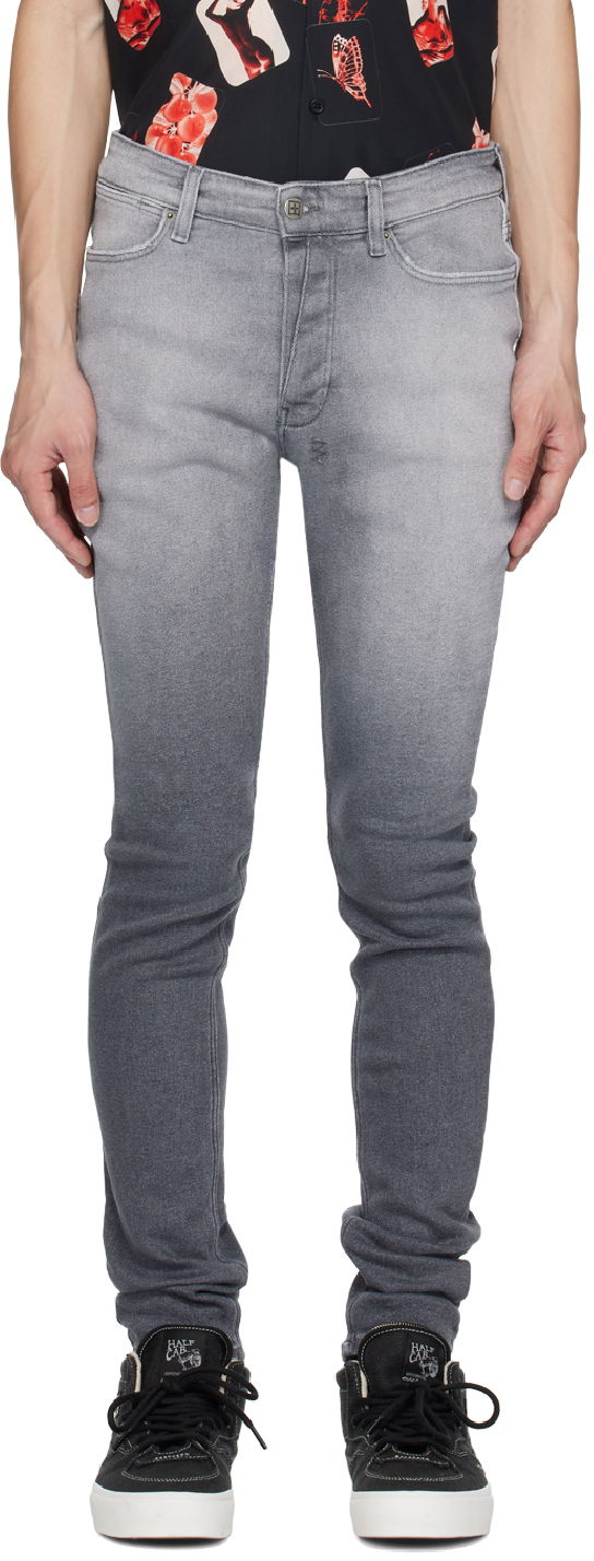 Джинси Ksubi Van Winkle Gradient Skinny Jeans Сірий | MPF23DJ010