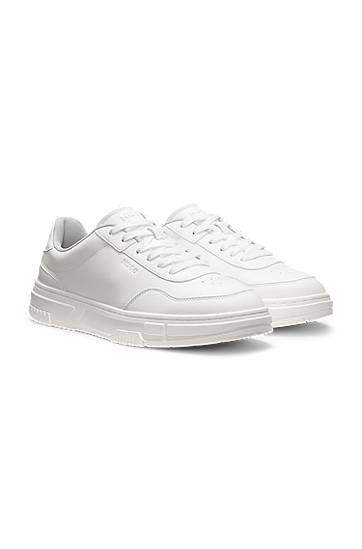 Аксесуари BOSS Zigzag Detail Faux-Leather білий | 50548507