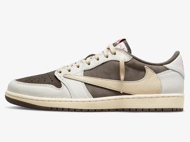 Кросівки та взуття Jordan Travis Scott x Air Jordan 1 Low OG "Reverse Mocha" бежевий | DM7866-162, 0