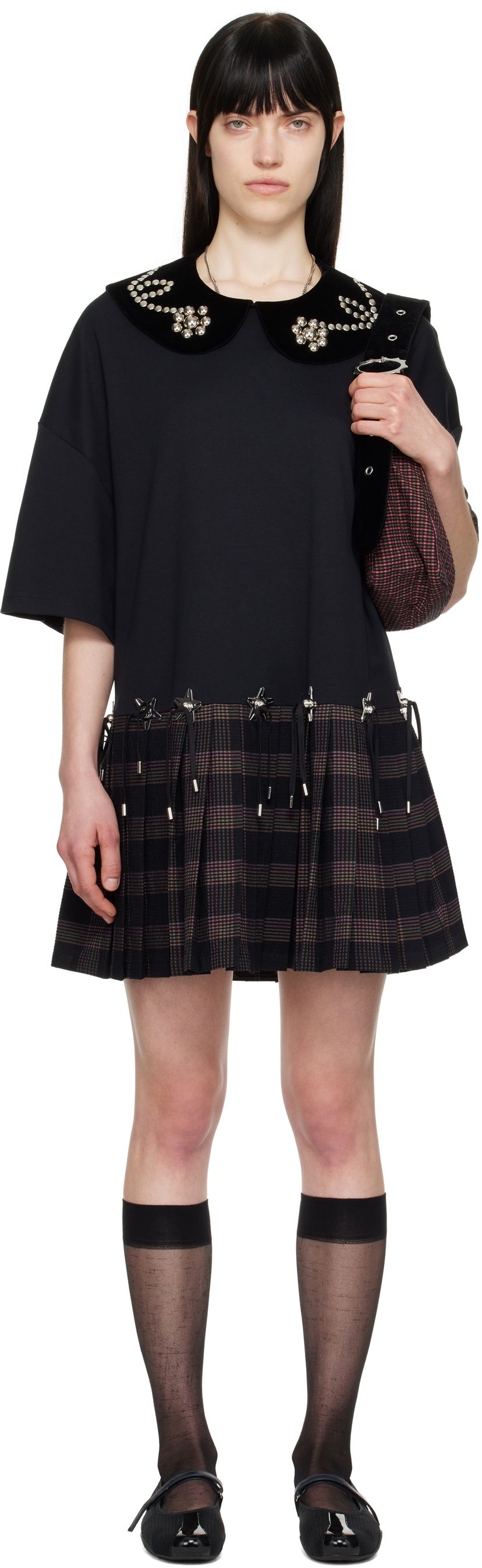 плаття Chopova Lowena Chopova Lowena Saltos Kilt Mini Dress Різнокольоровий | 1296