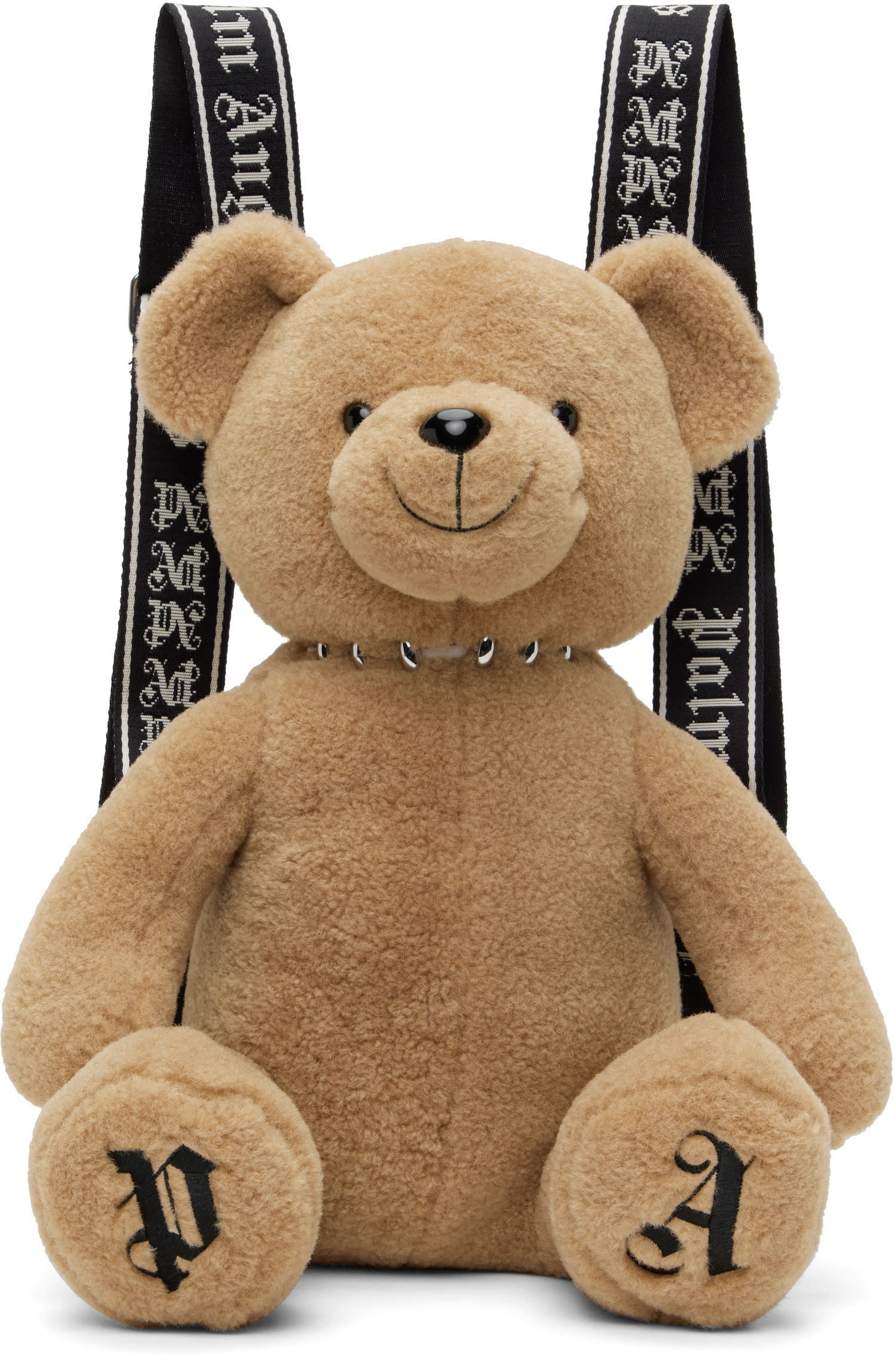Рюкзак Palm Angels Palm Angels 'Bear in Mind' Plush Backpack Коричневий | PWNB012C99FAB0016010, 0