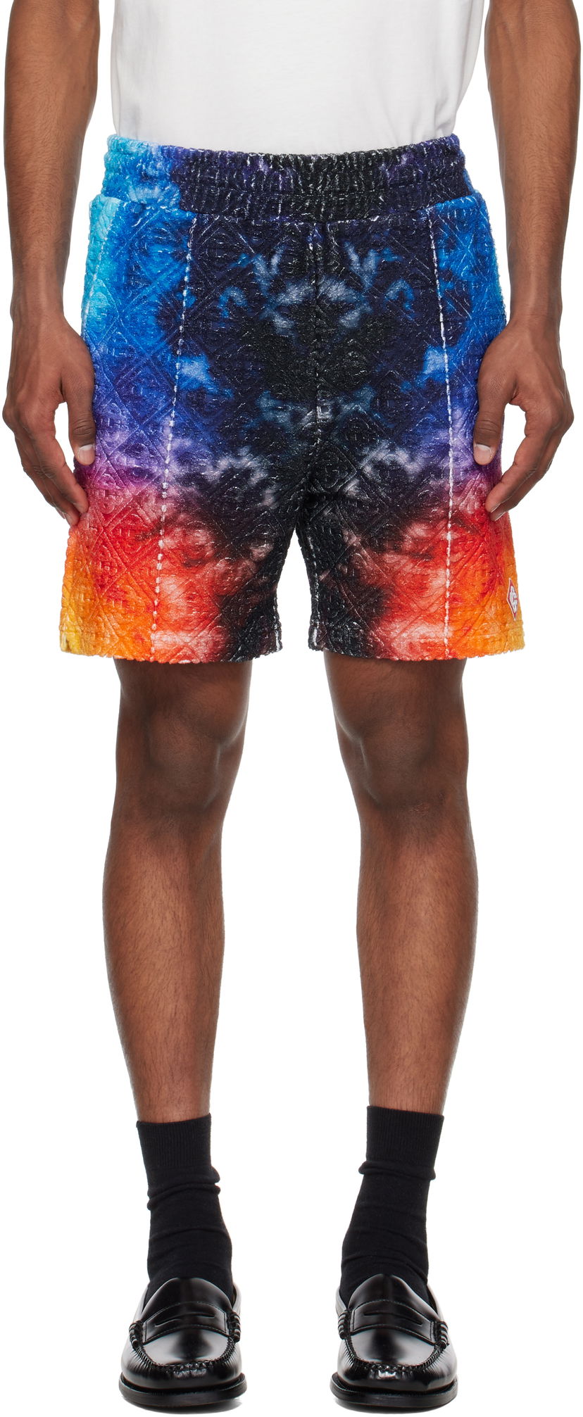 Шорти Casablanca Casablanca Gradient Towelling Shorts Різнокольоровий | MS25-JTR-251-01