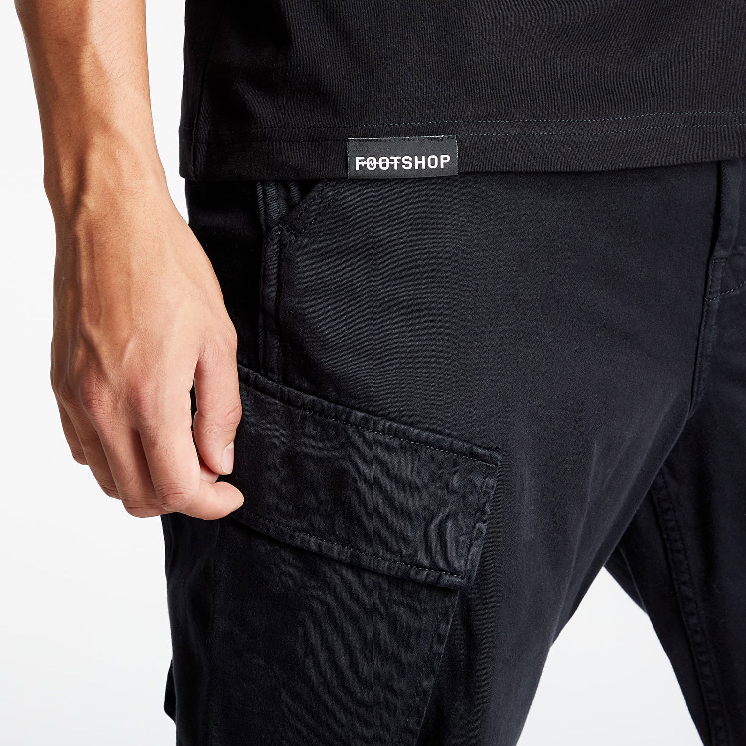 Футболка Footshop FTSHP Logo чорний | FTSHP_116, 1