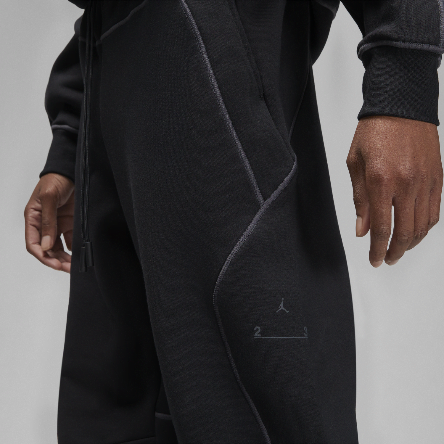 Спортивні штани Jordan Air 23 Engineered Fleece Pant чорний | DV7683-010, 1