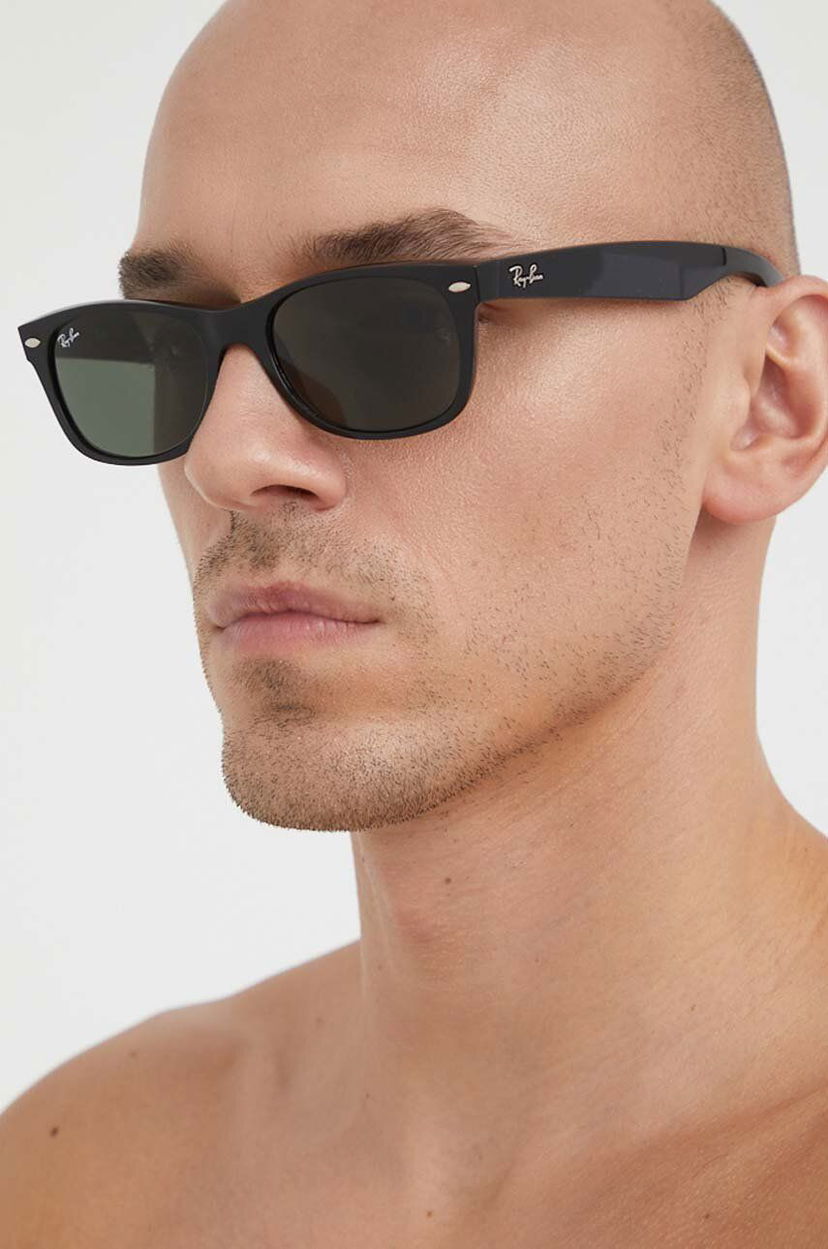 Сонцезахисні окуляри Ray-Ban New Wayfarer 0RB2132 Sunglasses чорний | 0RB2132.901