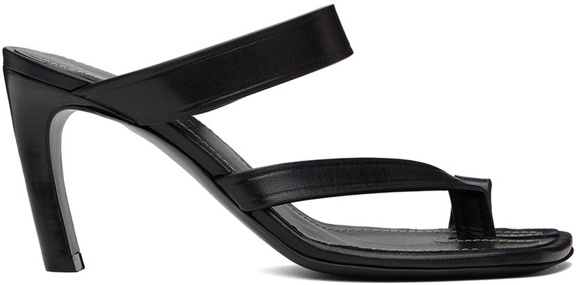 Аксесуари Dries Van Noten Dries Van Noten Thong Heeled Sandals чорний | WS241-1187-110