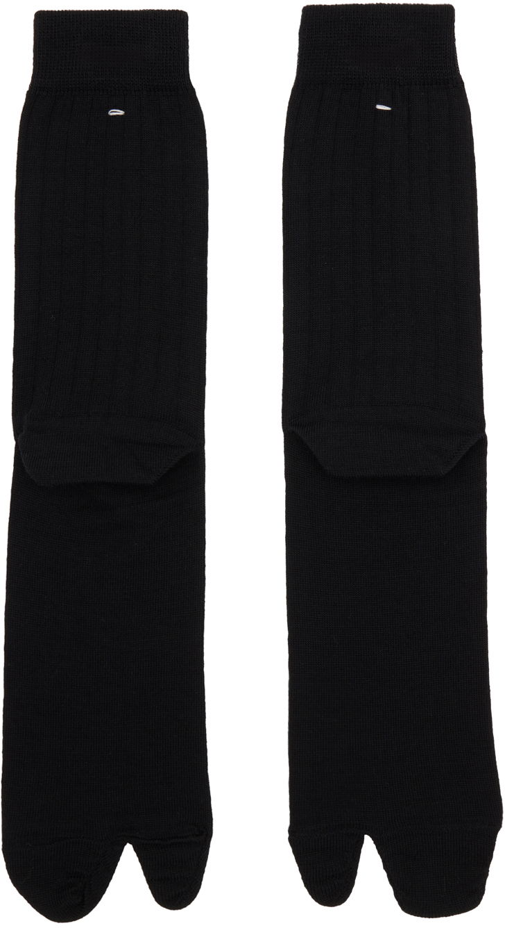 Шкарпетки Maison Margiela Bootleg Socks чорний | SI0TL0001 S17867
