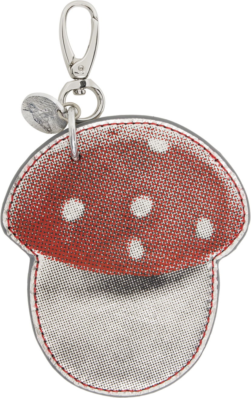 Брелоки Vivienne Westwood Vivienne Westwood Mushroom Charm Keychain Червоний | 82120009U-L00AF-