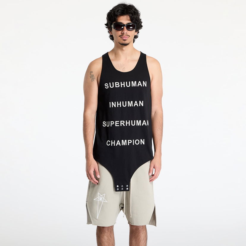 Безрукавка Rick Owens Rick Owens DRKSHDW x Champion Basketball Tank Top чорний | CM01E1678 CHJG 09