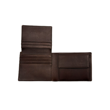 Гаманець Vasky Dean Leather Bi-Fold Wallet Коричневий | A-0084-002-M, 2