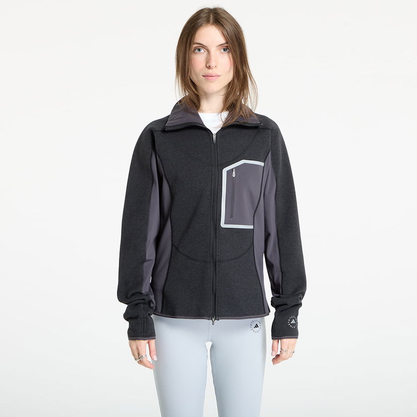 Куртка adidas Performance Stella McCartney CLIMAWARM Running Midlayer Full-Zip Jacket чорний | JW2020