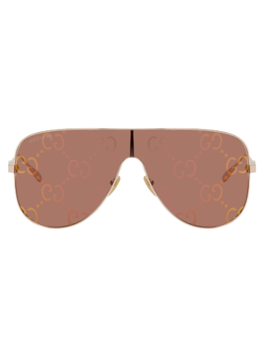 Сонцезахисні окуляри Gucci Gold Mask Sunglasses Рожевий | GG1436S-003