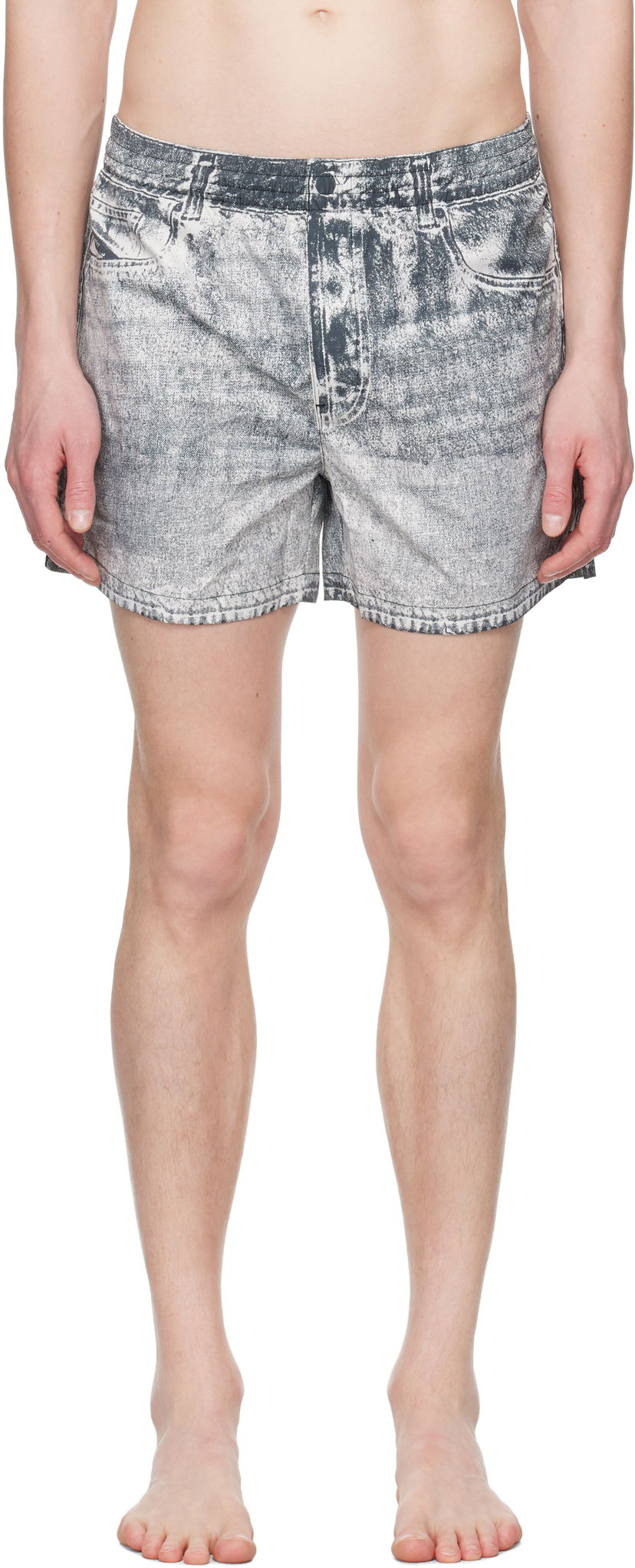 Шорти Diesel Diesel Ken-37 Swim Shorts Сірий | A17577-0HJBR-E6863