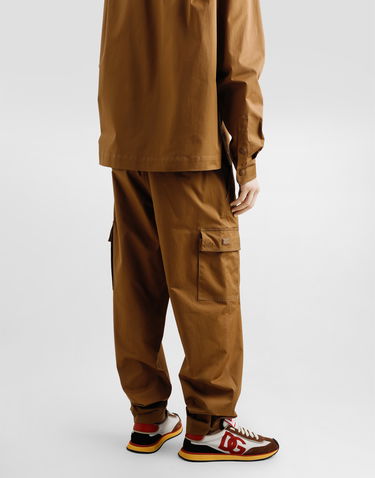 Штани карго Dolce & Gabbana Dolce & Gabbana Cargo Cropped Pants Коричневий | GP0P5TFUFLLM0019, 3