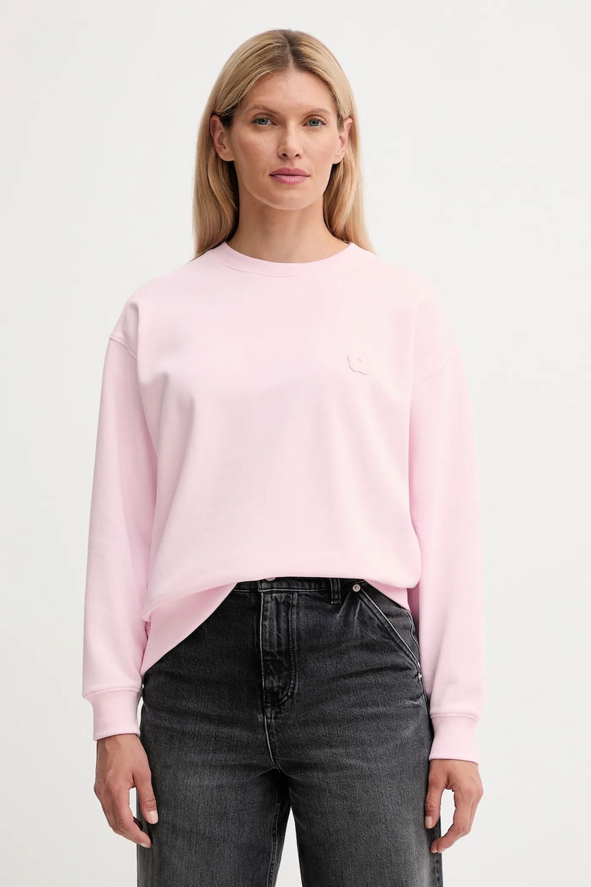 Світшоти KENZO Kenzo Smooth Crewneck Sweatshirt Рожевий | FF52SW1804MF