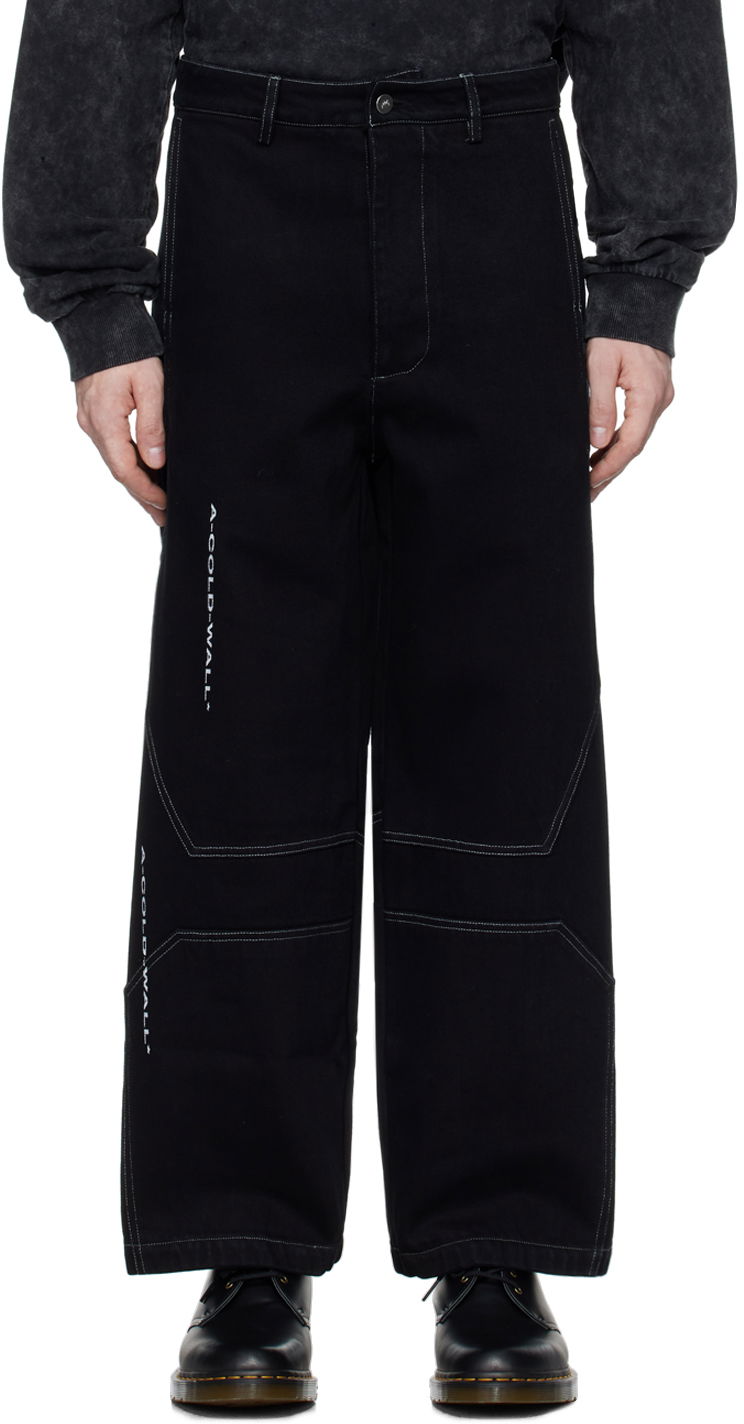 Штани карго A-COLD-WALL* A-COLD-WALL* Format Jeans чорний | ACWMJS042