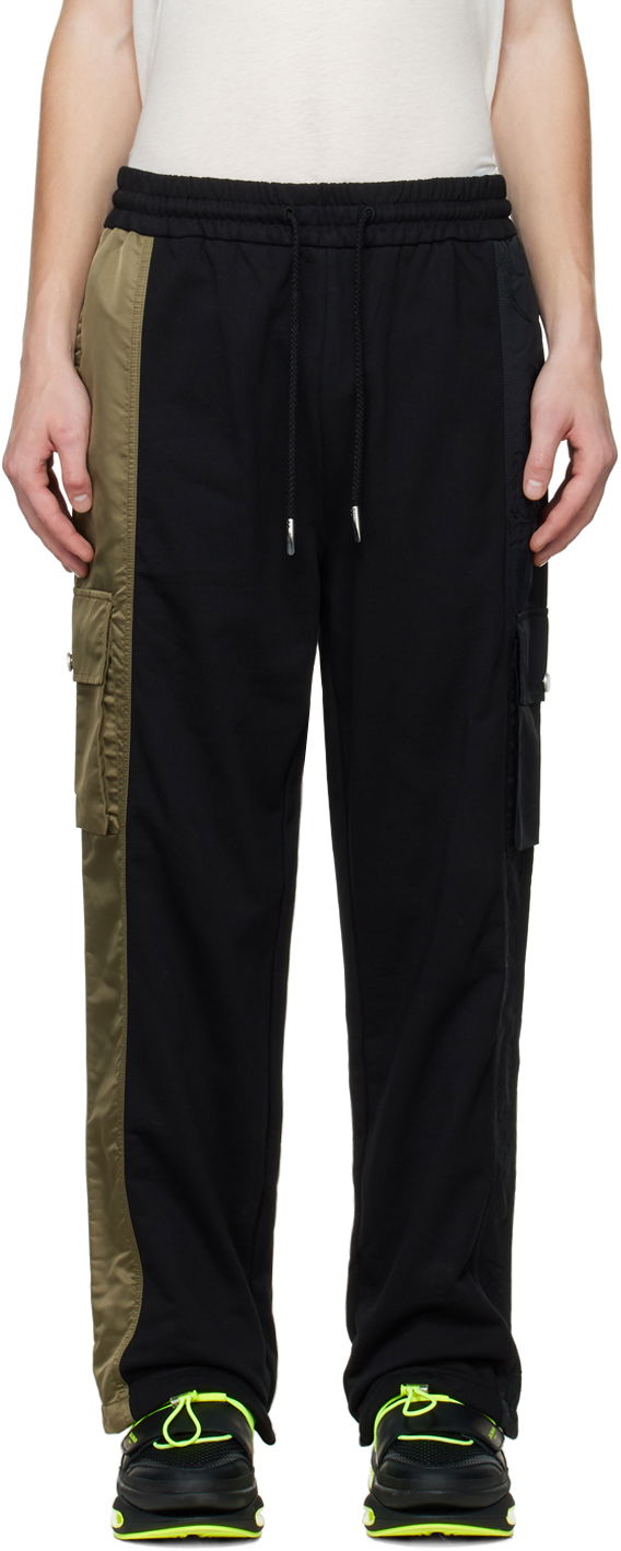 Штани карго Feng Chen Wang Feng Chen Wang Contrast Cargo Pants чорний | FMF14TR12