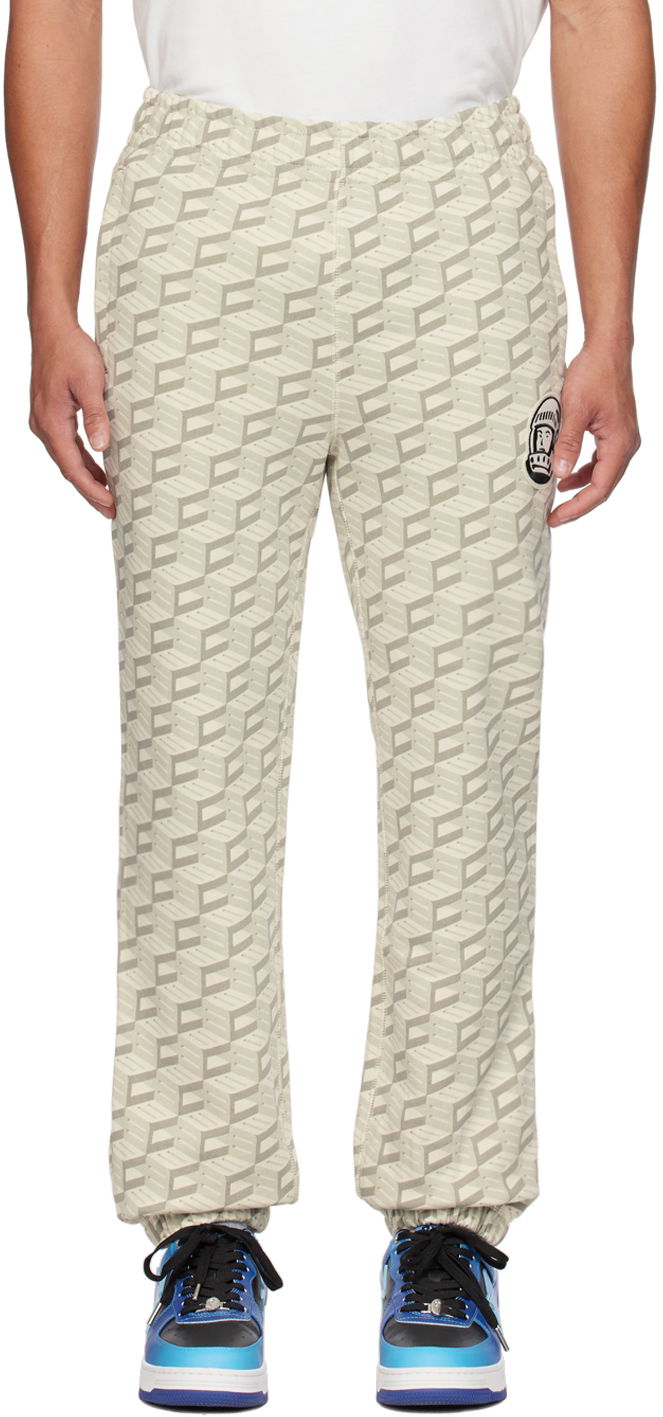 Спортивні штани BILLIONAIRE BOYS CLUB Billionaire Boys Club Printed Sweatpants бежевий | B23110