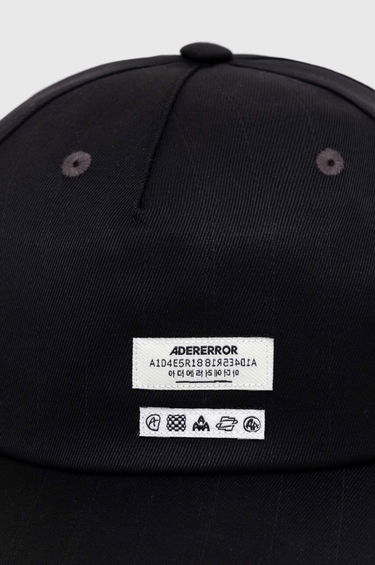 Кепка ADER ERROR Black Applique Cap чорний | BN01SSHW0206, 1