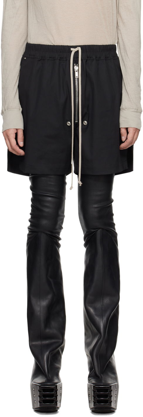 Шорти Rick Owens Bela Shorts чорний | RU01D3391 TE