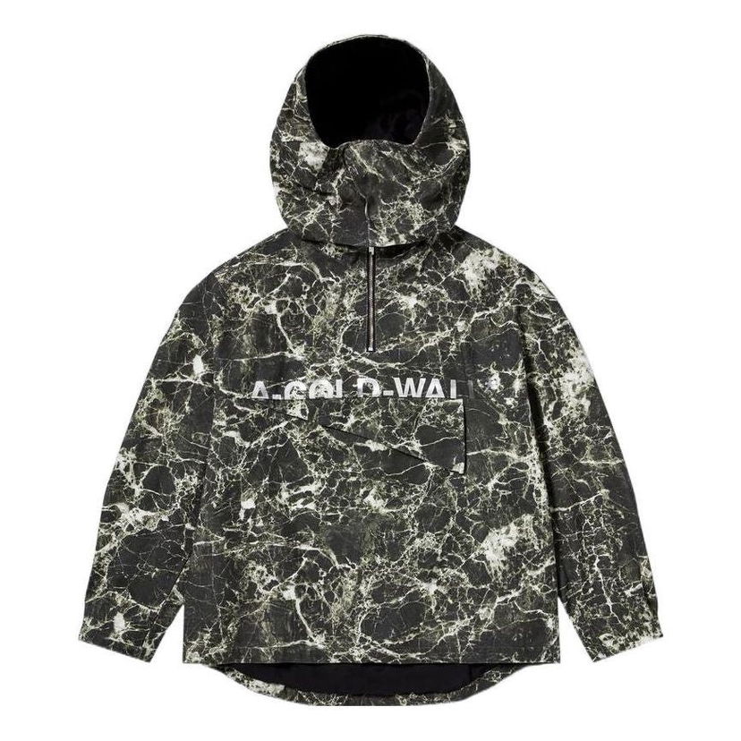 Вітровка A-COLD-WALL* Marble Print Kagool Jacket чорний | ACWMO133