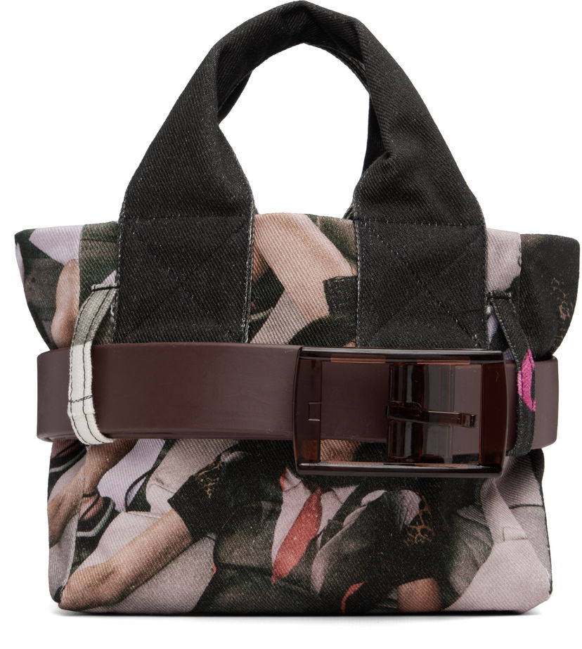 сумка-тоут Ottolinger Ottolinger Mini Belted Tote Різнокольоровий | 126-902428-01