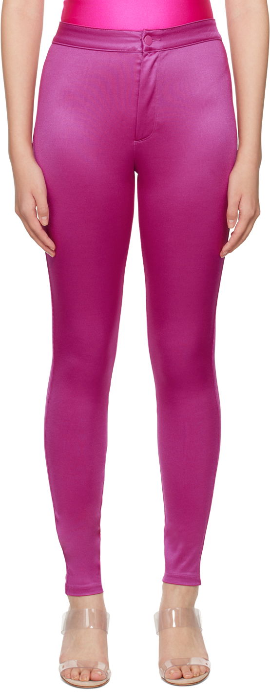 Легінси SKIMS Disco Trousers Рожевий | AP-PNT-2182