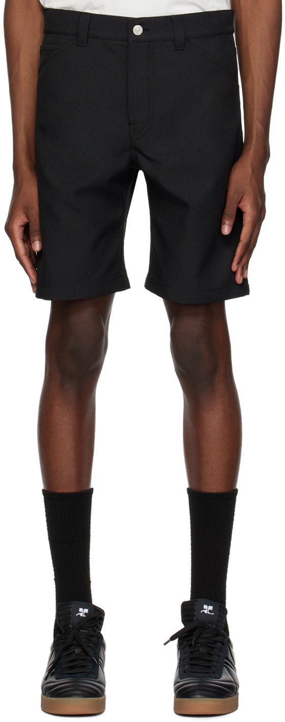 Шорти Courrèges Hammer Shorts чорний | 123CSH013PL0056