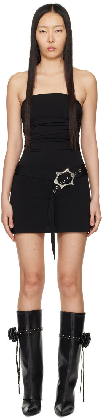 плаття Miaou Miaou Alisha Mini Dress чорний | 5046VISBLK
