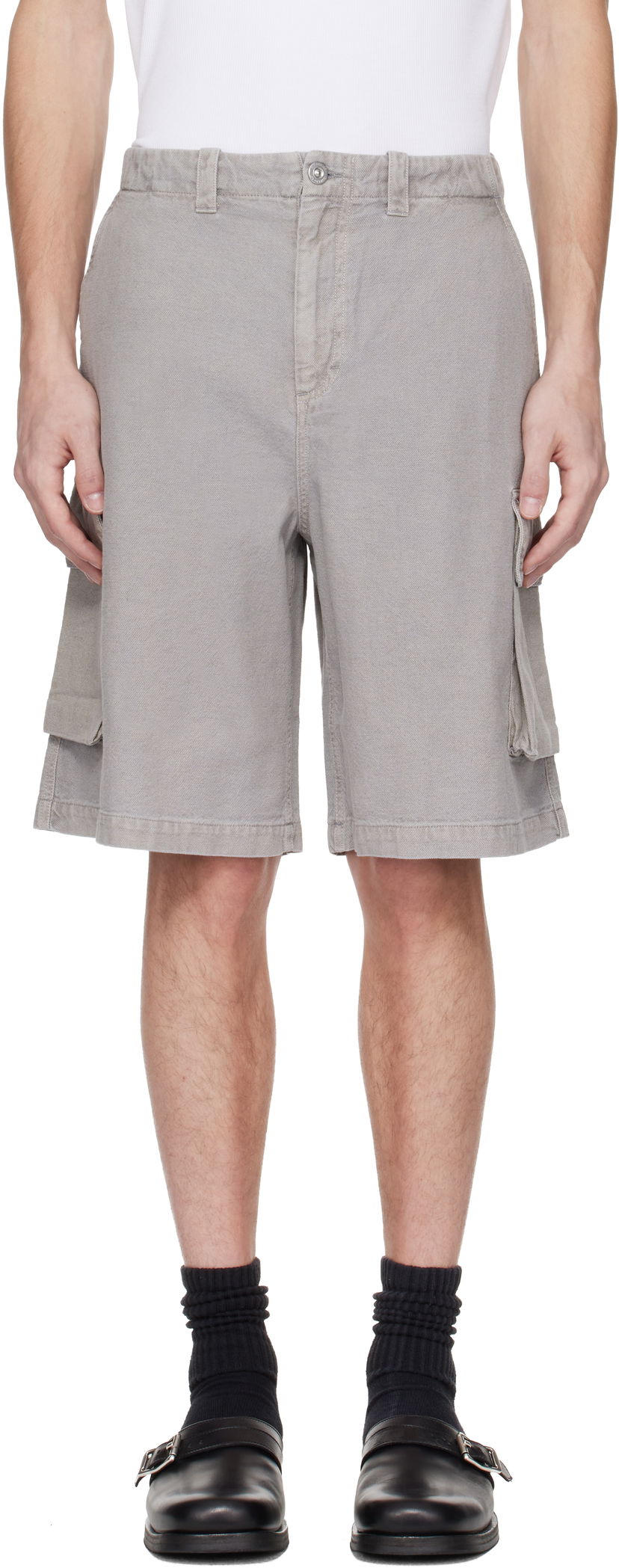 Шорти OUR LEGACY Our Legacy Mount Cargo Shorts Сірий | M2254MSS