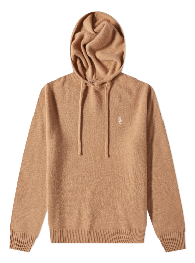 Світшоти Sporty & Rich Iman Cashmere Hoody бежевий | HO731CA