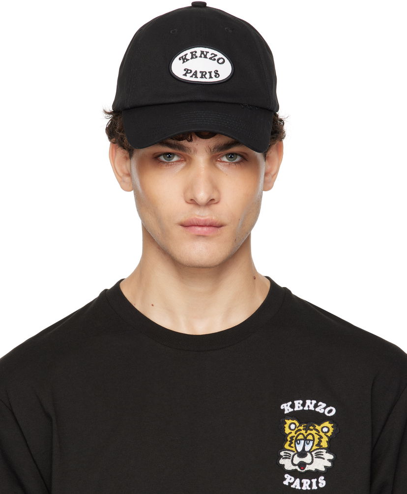 Кепка KENZO VERDY Edition Embroidered Cap чорний | FF58AC521F48