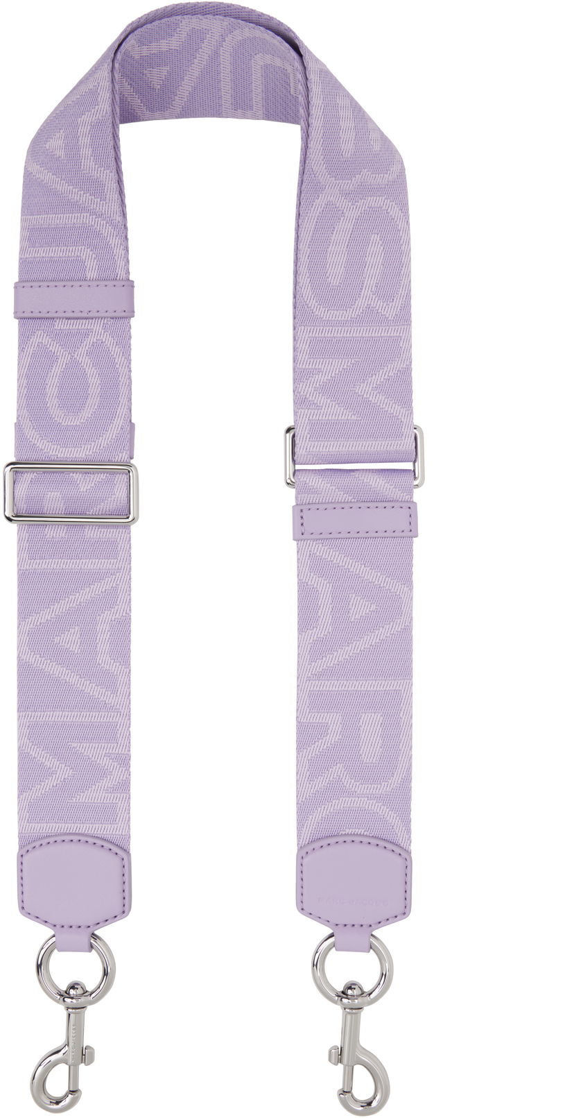 Ремені Marc Jacobs Marc Jacobs 'The Outline Logo Webbing' Adjustable Shoulder Strap Фіолетовий | 2S3SST001S02
