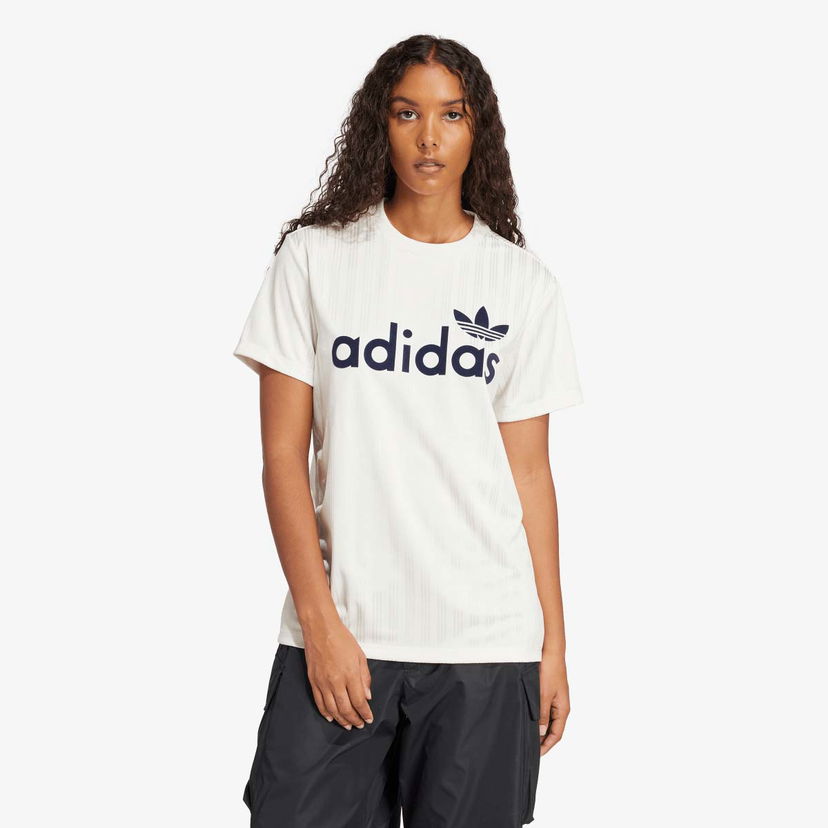 Футболка adidas Originals Trefoil Graphic T-Shirt білий | JC7700