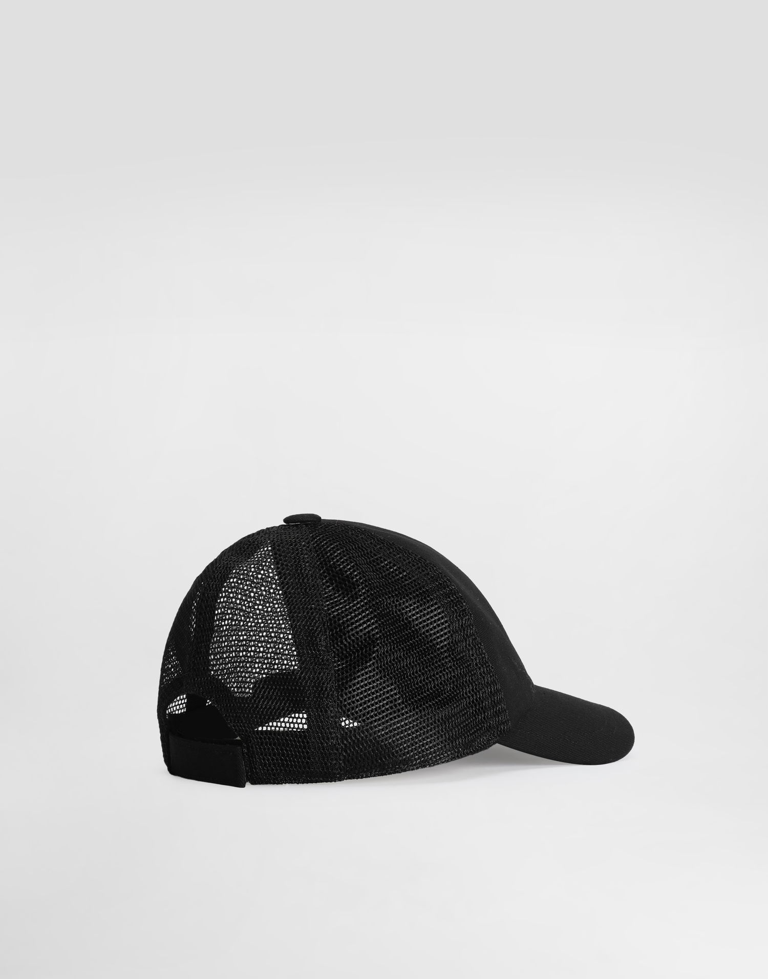 Капелюх Dolce & Gabbana Dolce & Gabbana Twill and Mesh Baseball Hat with Embroidery чорний | LB4H80G7PBPN0000, 1