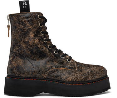 Одяг R13 R13 Single Stack Boots чорний | R13MS025-S148C, 0