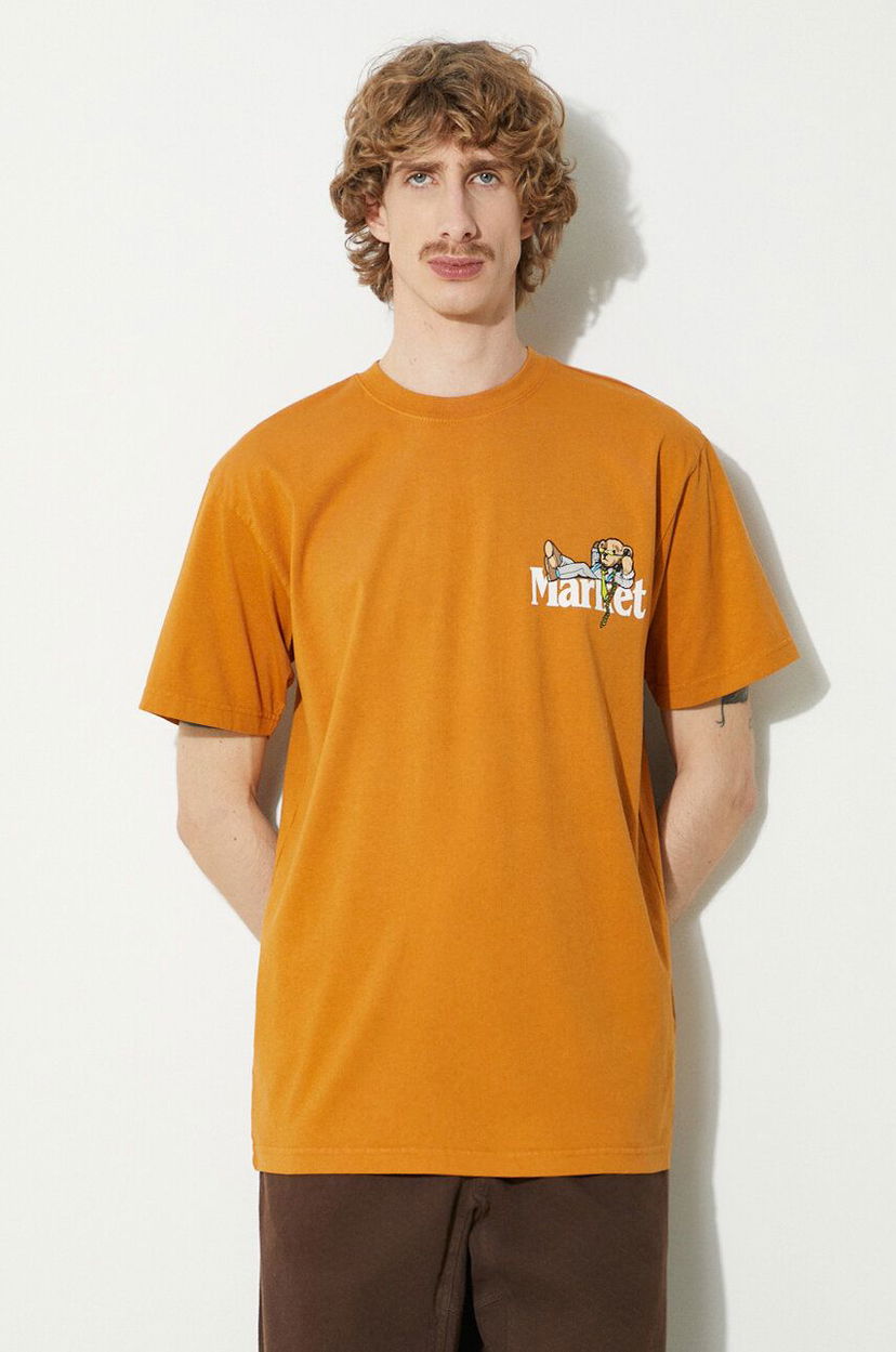 Футболка MARKET T-Shirt with a Print Помаранчевий | 399001784