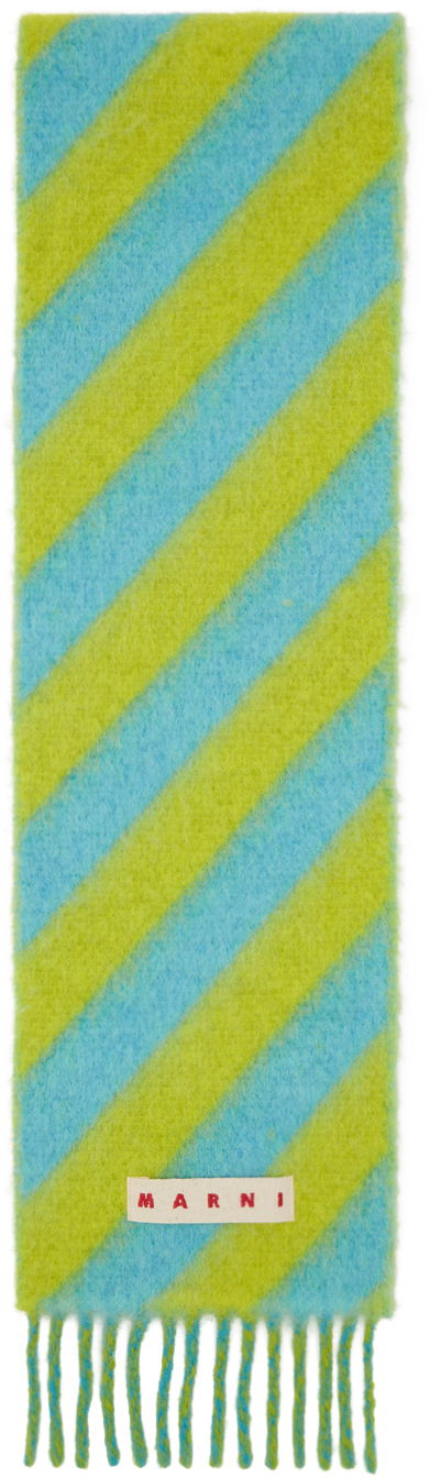 Шарф Marni SSENSE x Scarf Синій | SCZC0060Y0 UAW030